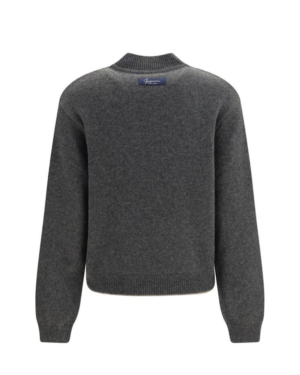Jacquemus Sweater in gray, Kashmir — view 2