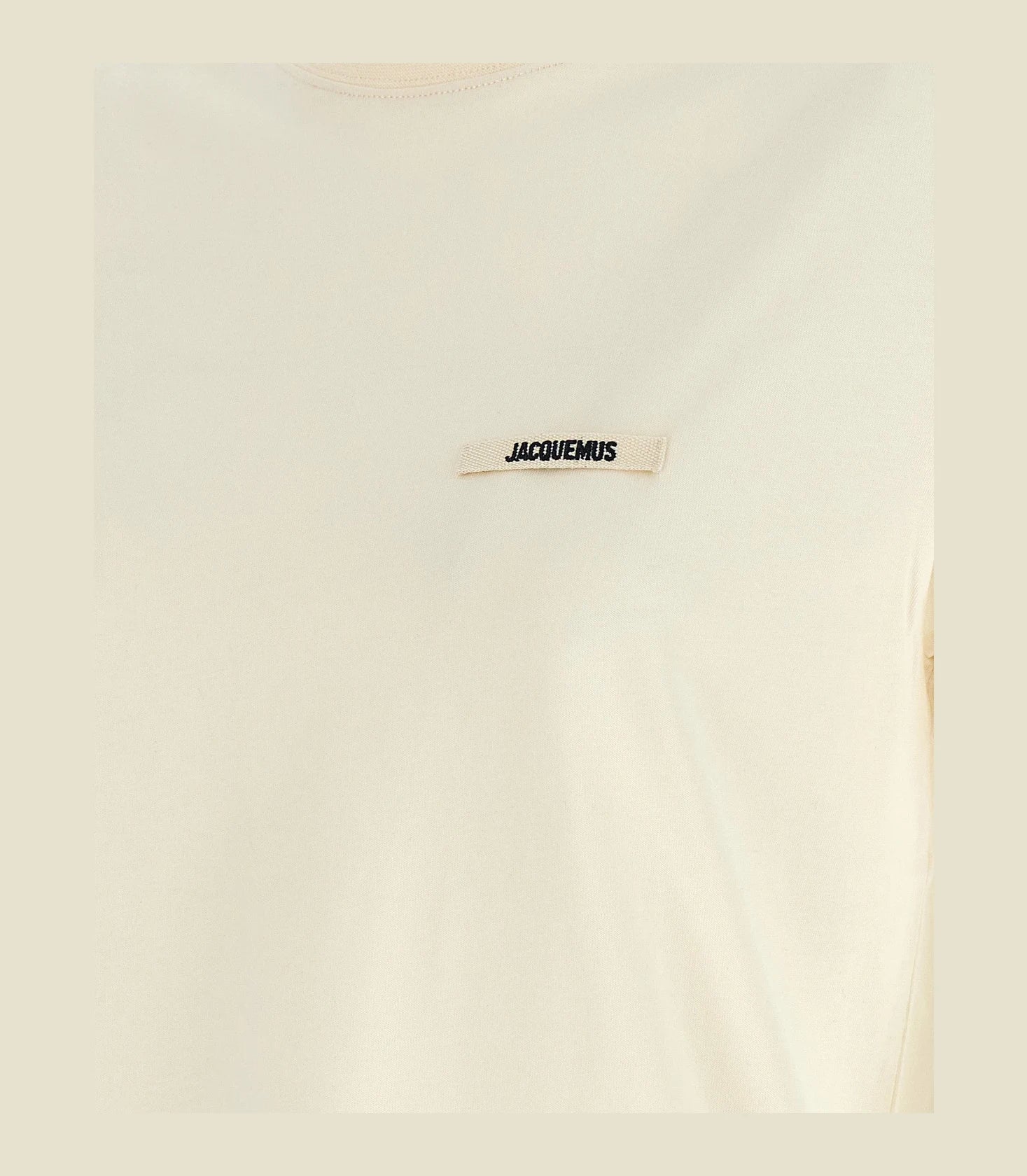 Jacquemus T-Shirt in beige, Cotton — view 4
