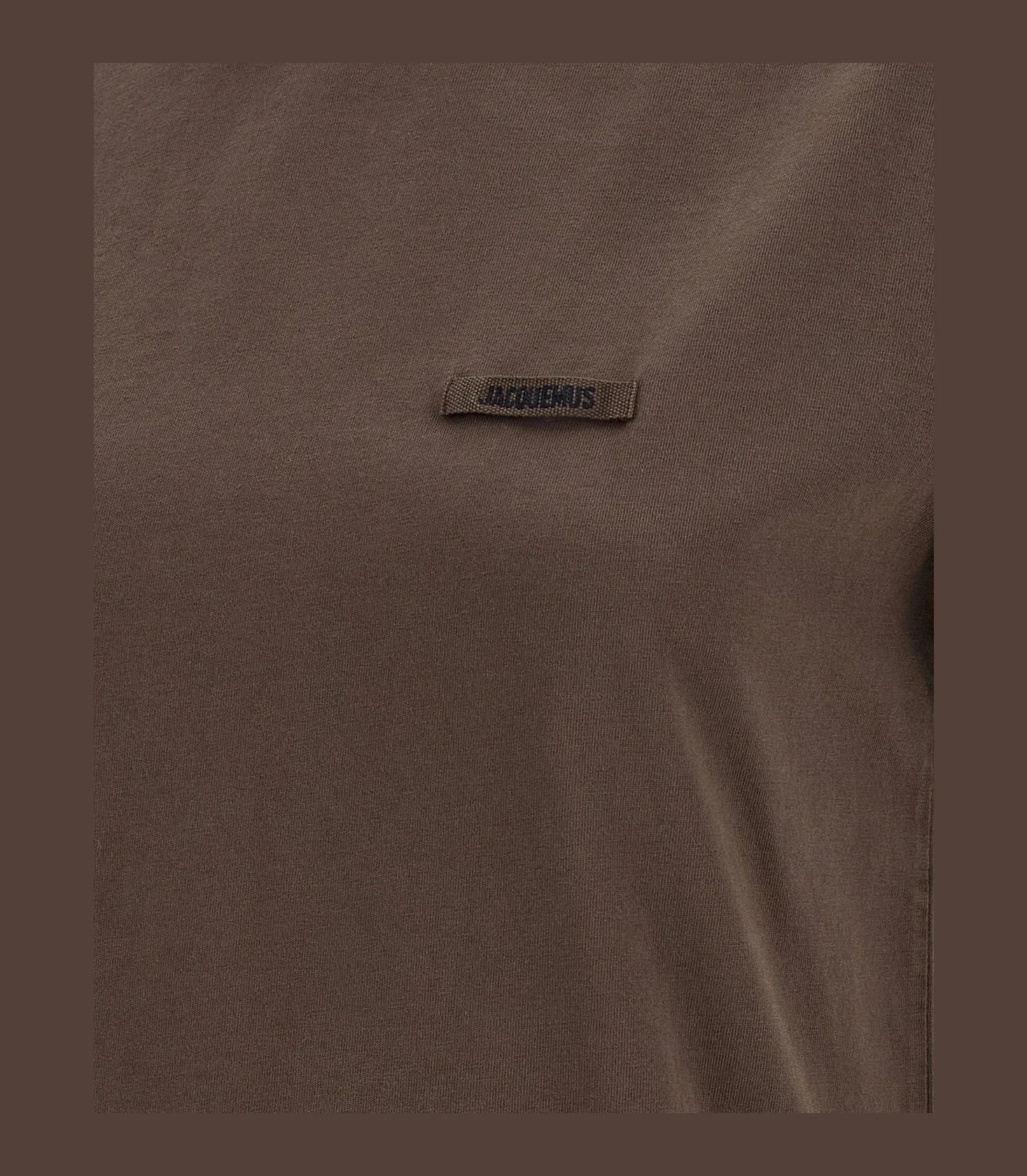 Jacquemus T-Shirt in brown, Cotton — view 4