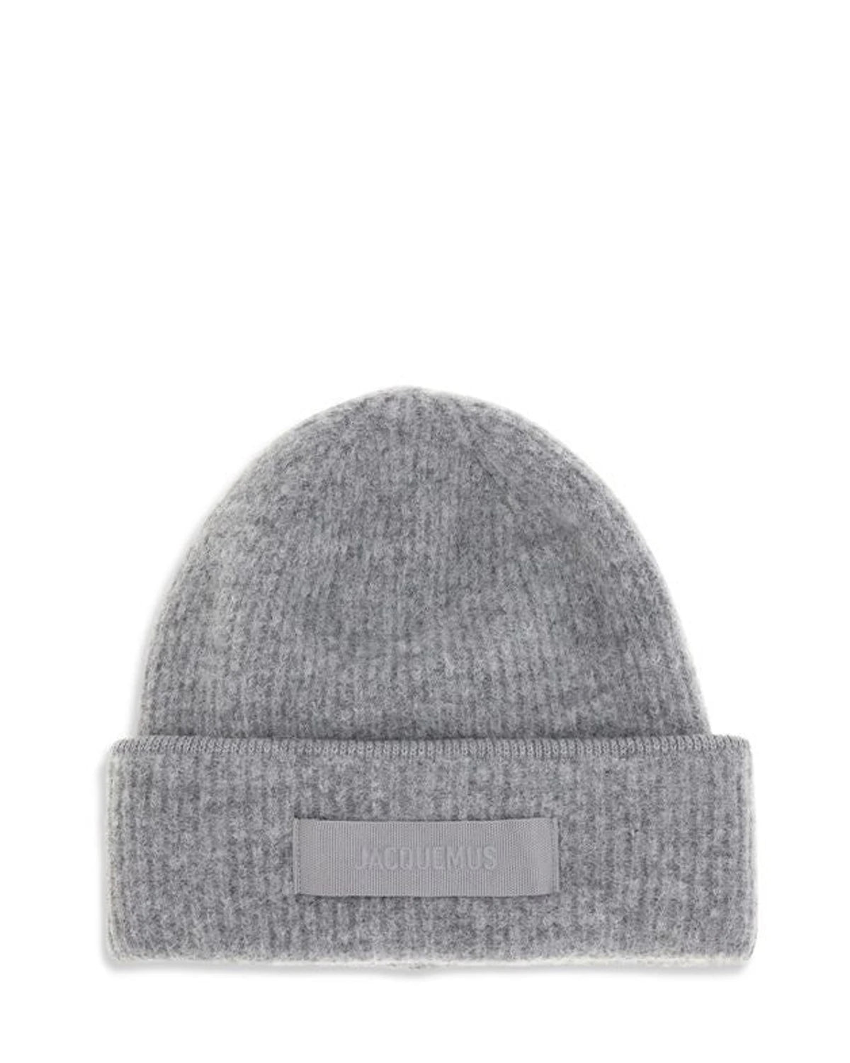 Jacquemus Winter Hat in gray, Alpaca Vicugna
