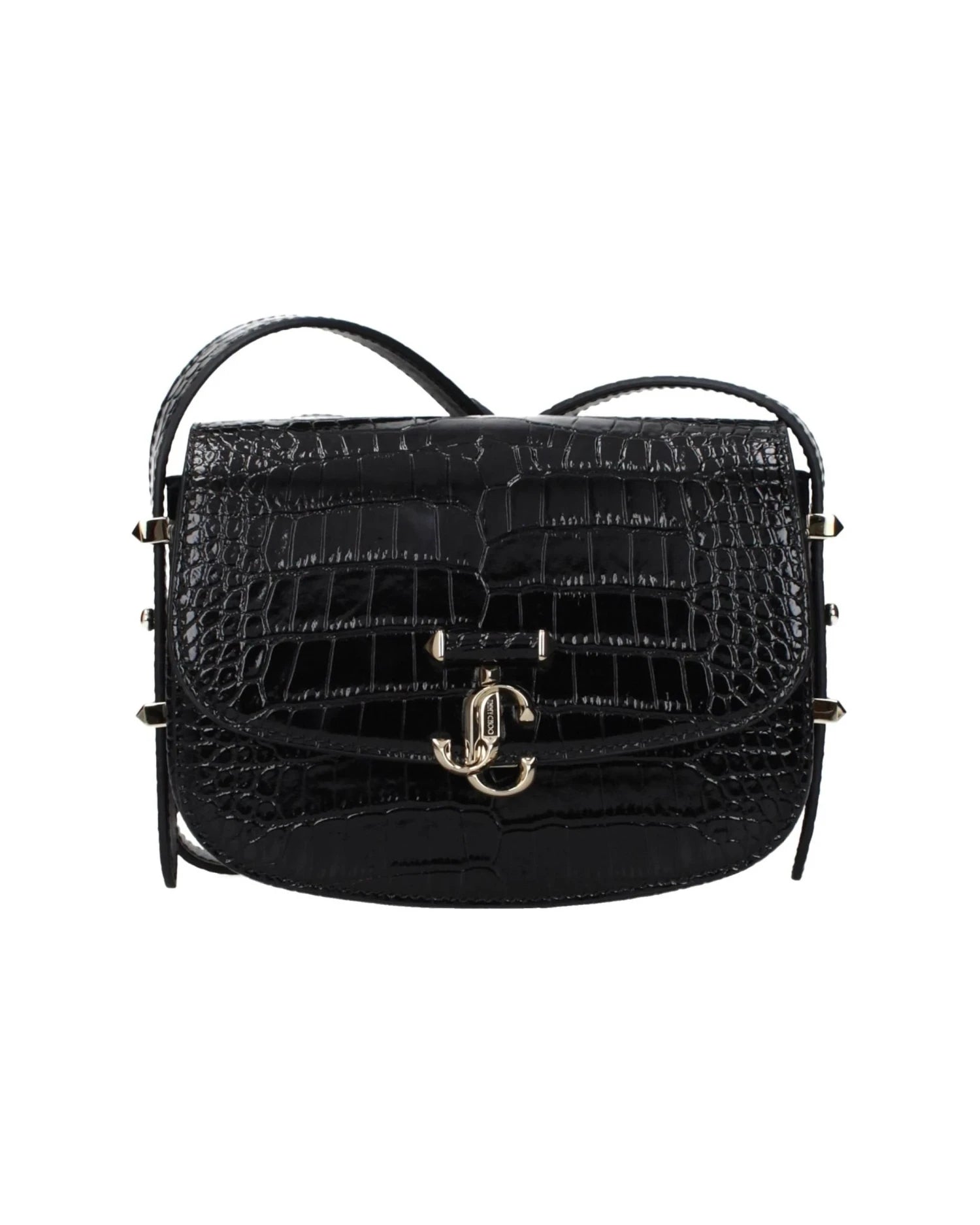 Jimmy Choo Black Leather Crossbody Bag Glam Steals