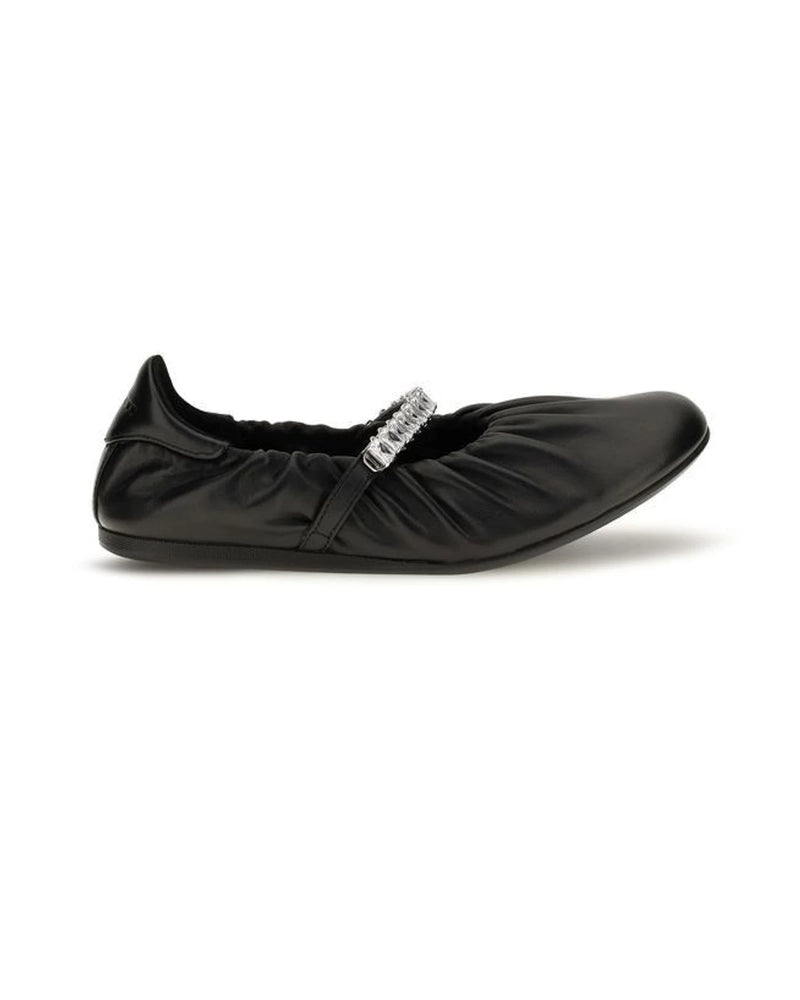 Jimmy Choo Ballet Flats in black, Calf Leather