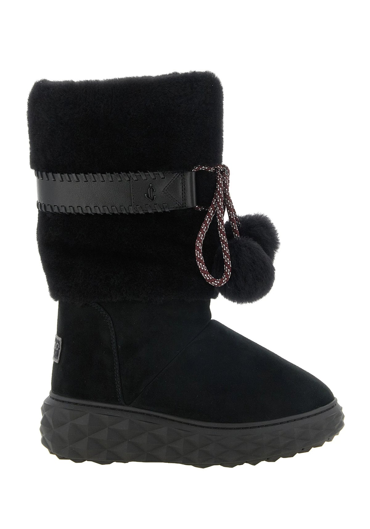 Jimmy Choo Boots in black, Lamb Leather