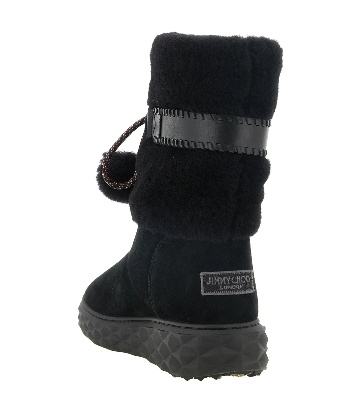 Jimmy Choo Boots in black, Lamb Leather — view 3