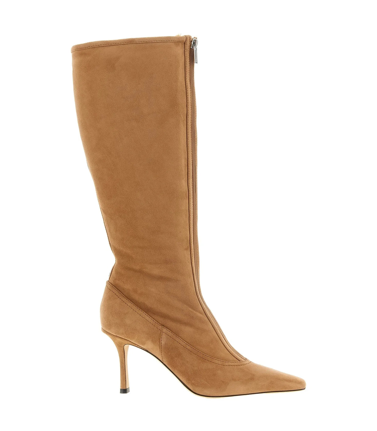 Jimmy Choo Knee High Boots in beige, Lamb Leather