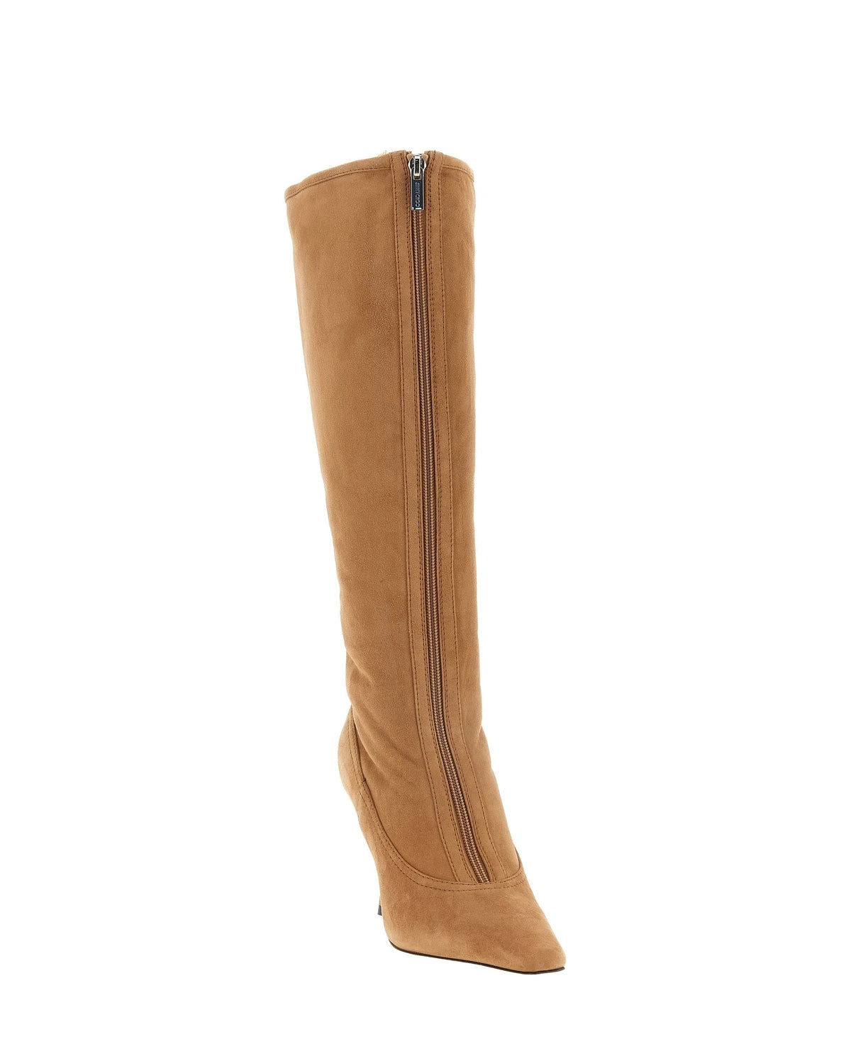 Jimmy Choo Knee High Boots in beige, Lamb Leather — view 2