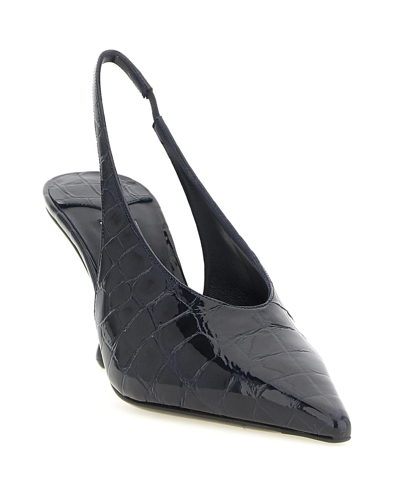 Jimmy Choo Pumps in blue, Leather — view 2