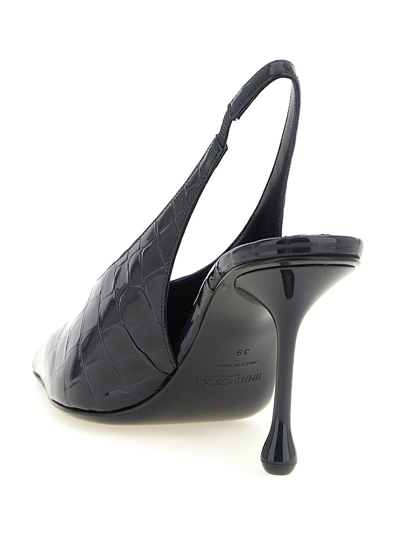 Jimmy Choo Pumps in blue, Leather — view 3