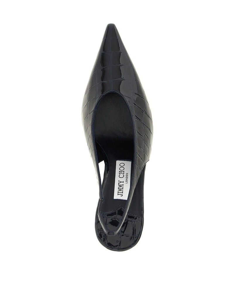 Jimmy Choo Pumps in blue, Leather — view 4