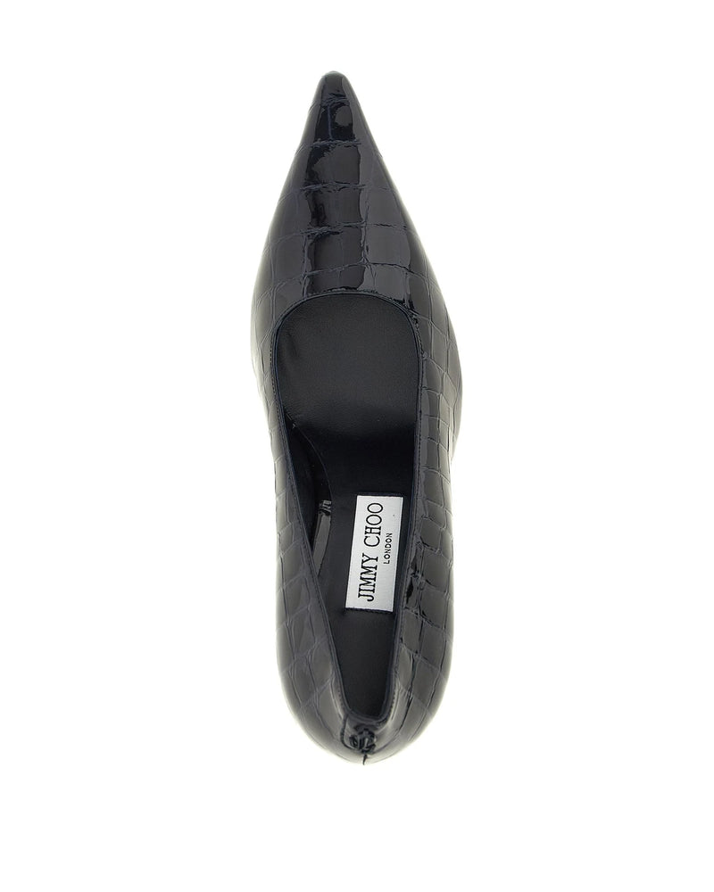 Jimmy Choo Pumps in blue, Leather — view 4