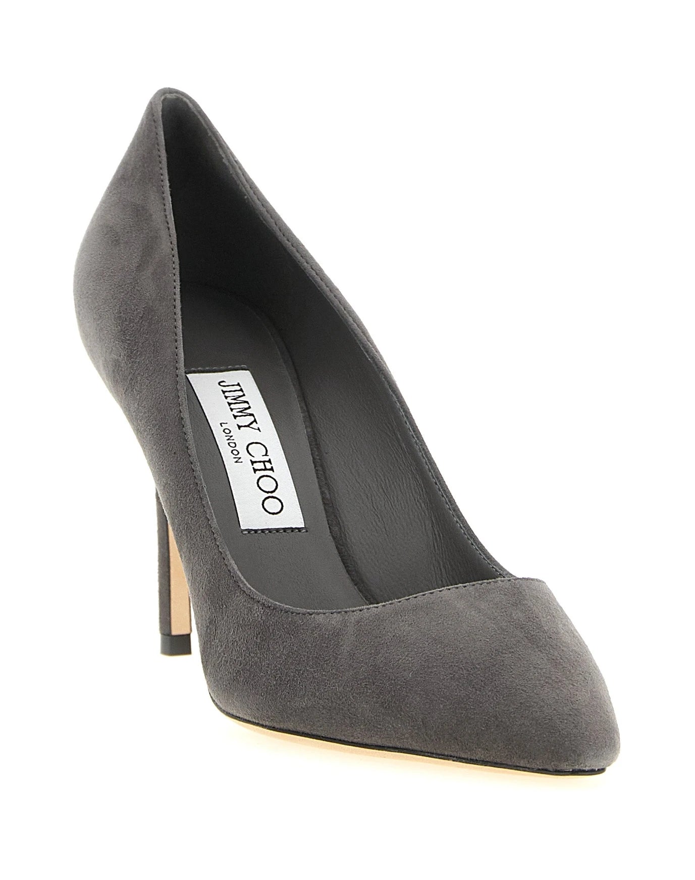 Jimmy Choo Pumps in gray, Leather — view 2