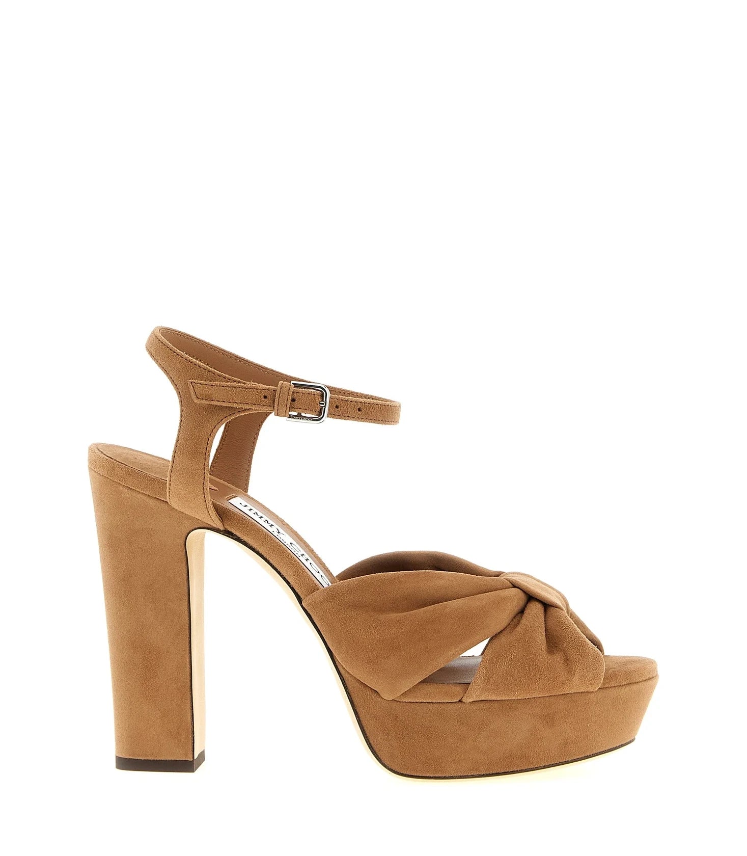 Jimmy Choo Brown Stiletto Sandals 