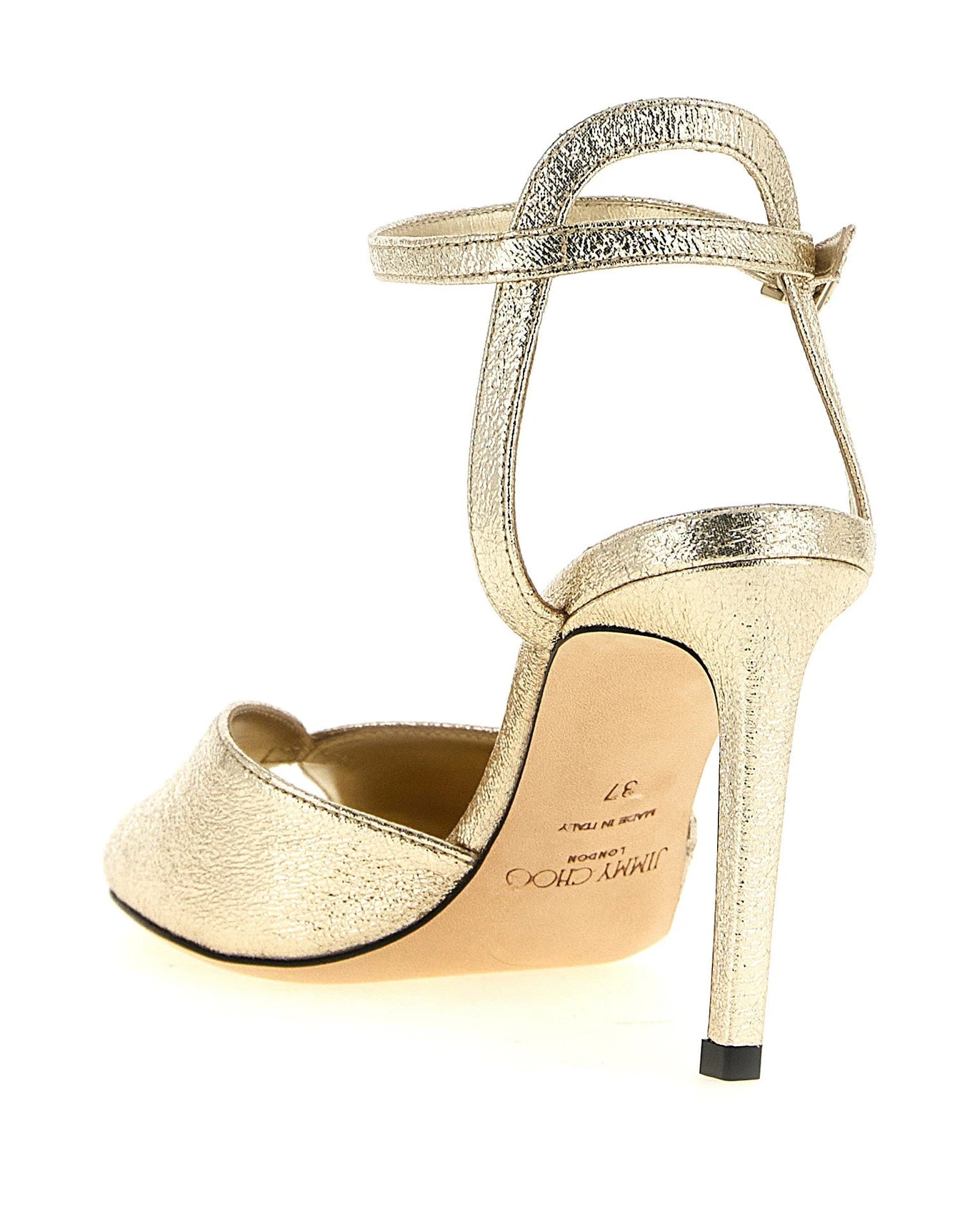 Jimmy Choo Sandals in gold, Goat Leather — view 3