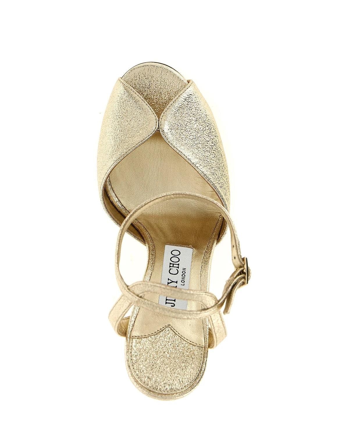 Jimmy Choo Sandals in gold, Goat Leather — view 4