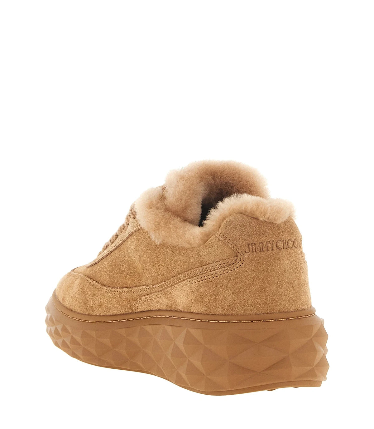 Jimmy Choo Sneakers in beige, Lamb — view 3