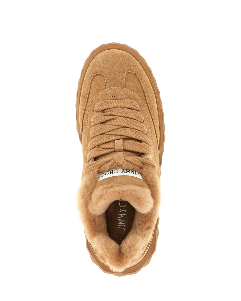 Jimmy Choo Sneakers in beige, Lamb — view 4