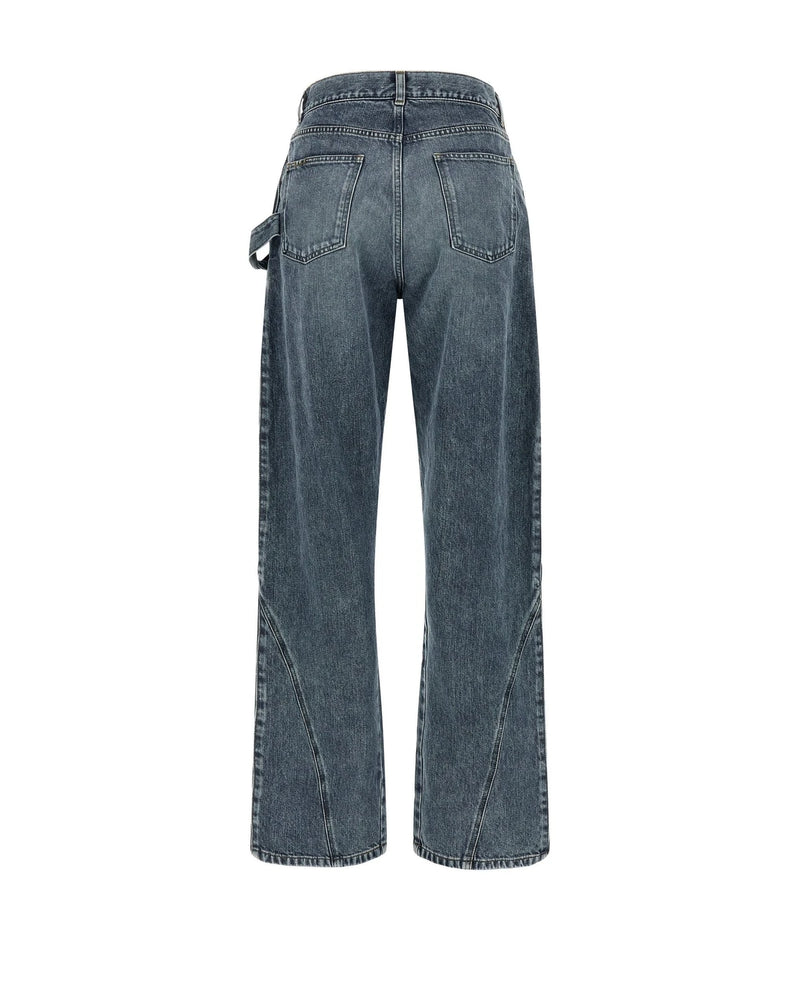 JW Anderson Jean in blue, Cotton — view 2