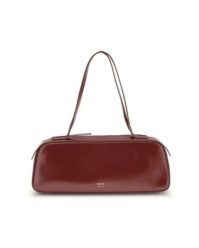 Khaite Calf Leather Bos Taurus Shoulder Bag Shoulder Bags