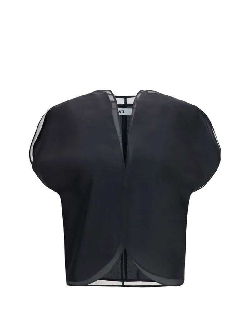 Khaite Blouse in black, Silk