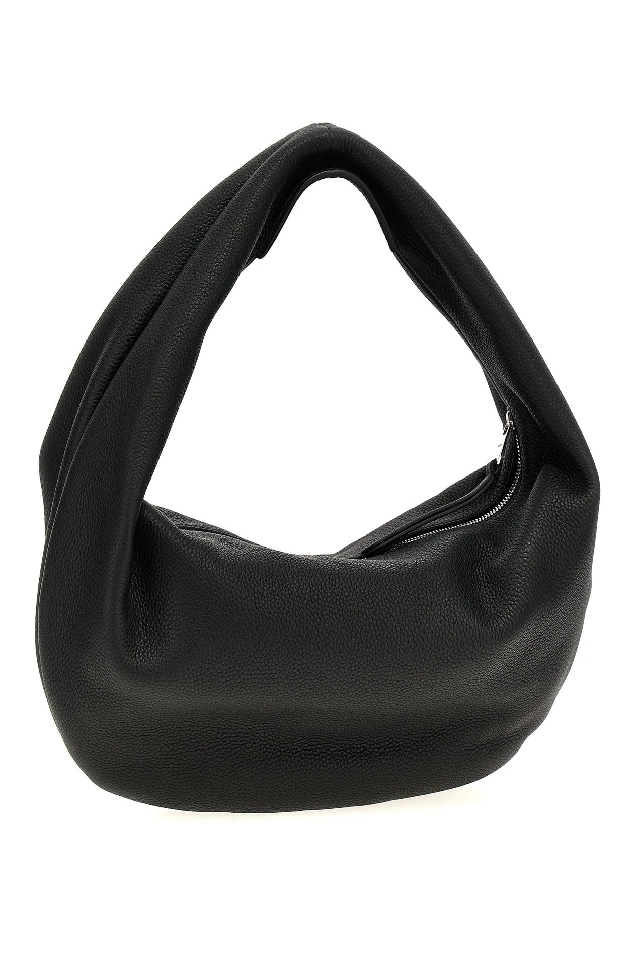Khaite Hobo Bag in black, Calfskin Leather — view 2