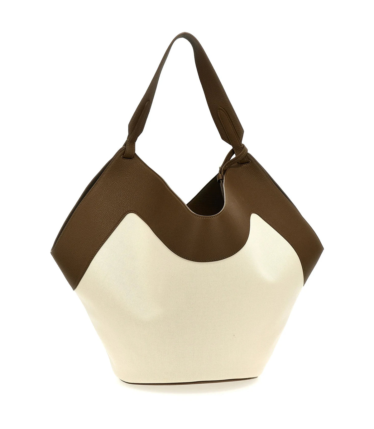 Khaite Hobo Bag in multicolor, Calf Leather — view 2