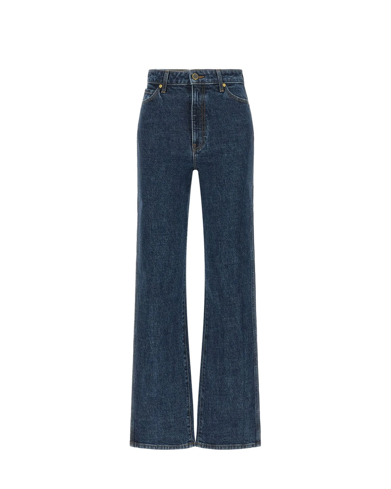 Khaite Jean in blue, Cotton