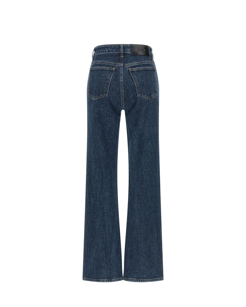 Khaite Jean in blue, Cotton — view 2
