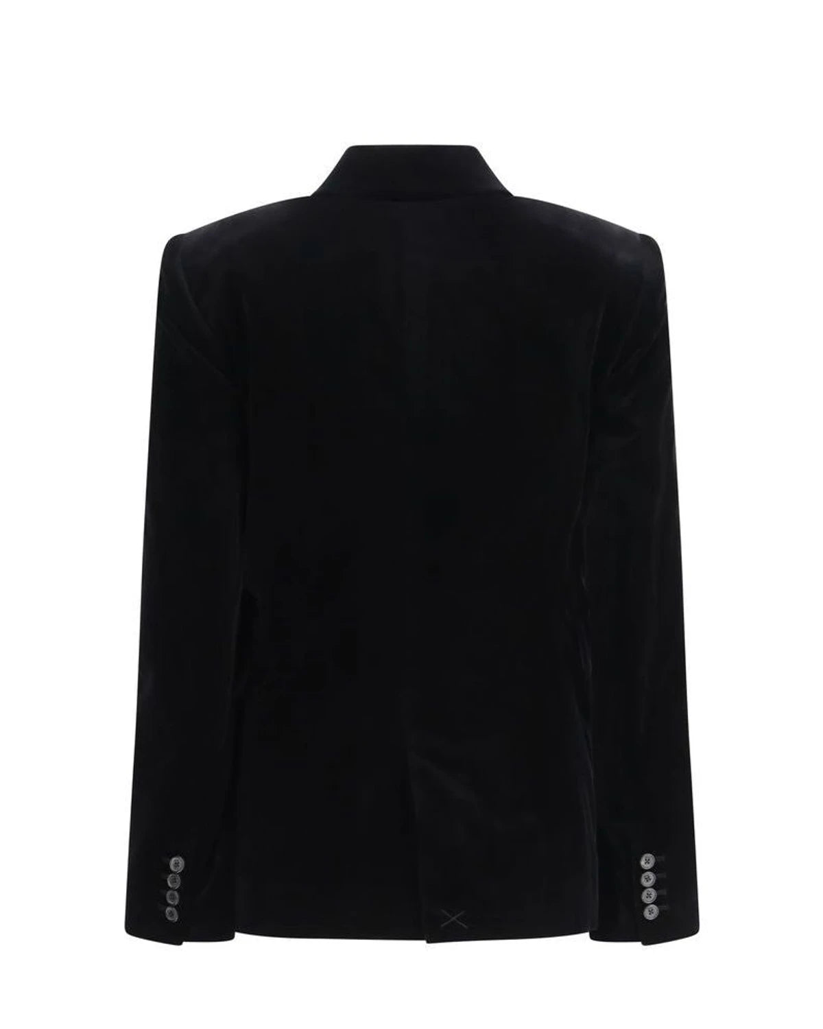 Khaite Sport Jacket in black, Cotton — view 2