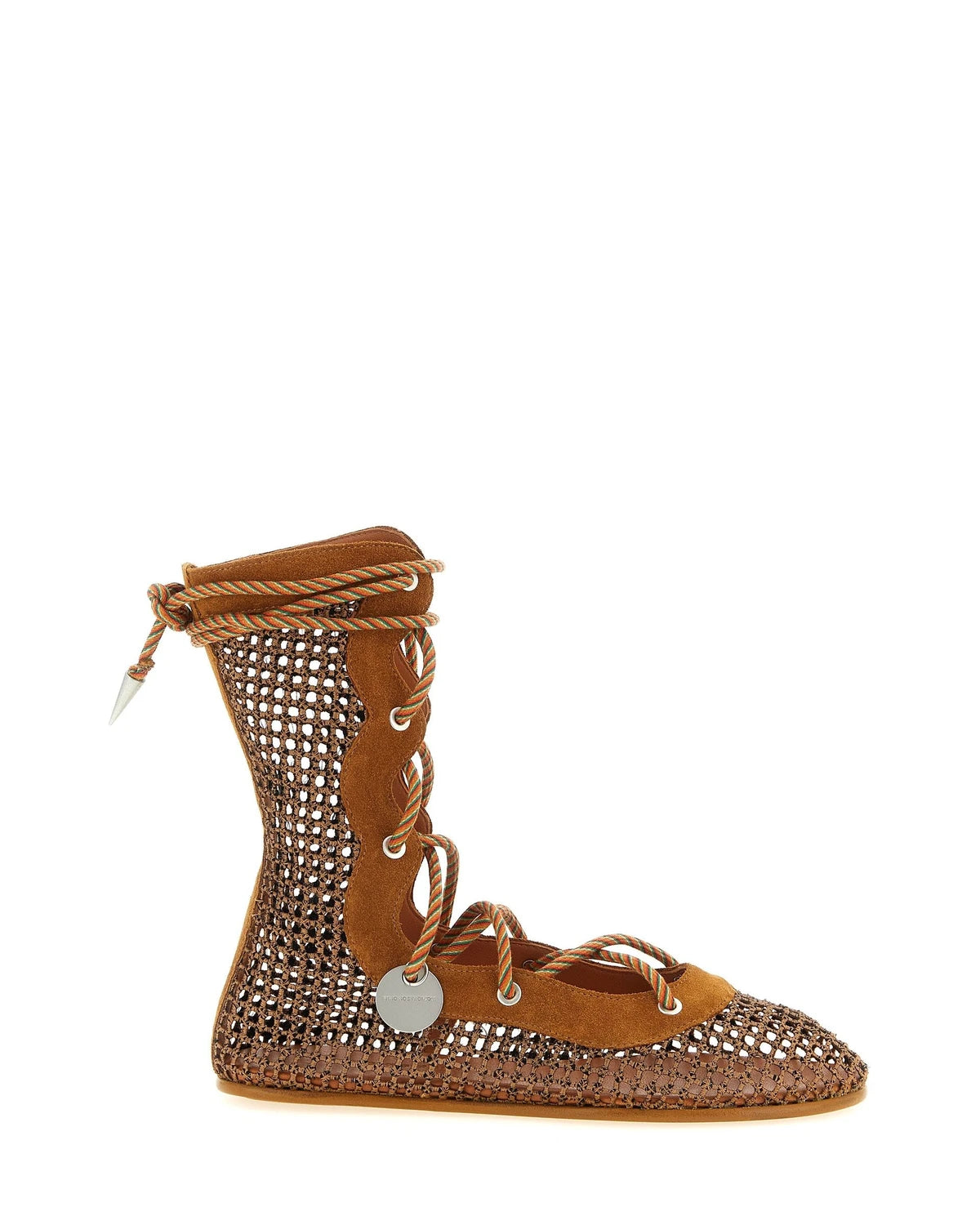 Kiko Kostadinov Boots in brown, Polyester