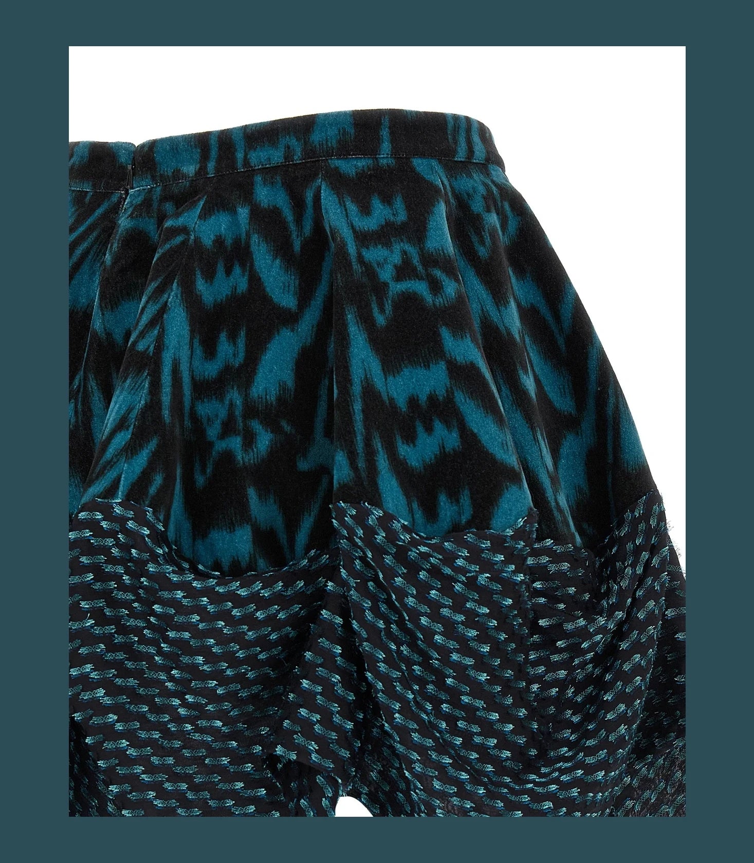 Kiko Kostadinov Skirt in multicolor, Cotton — view 4