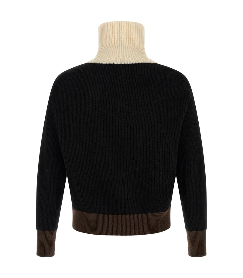Kiton Sweater in black, Cashmere — view 2