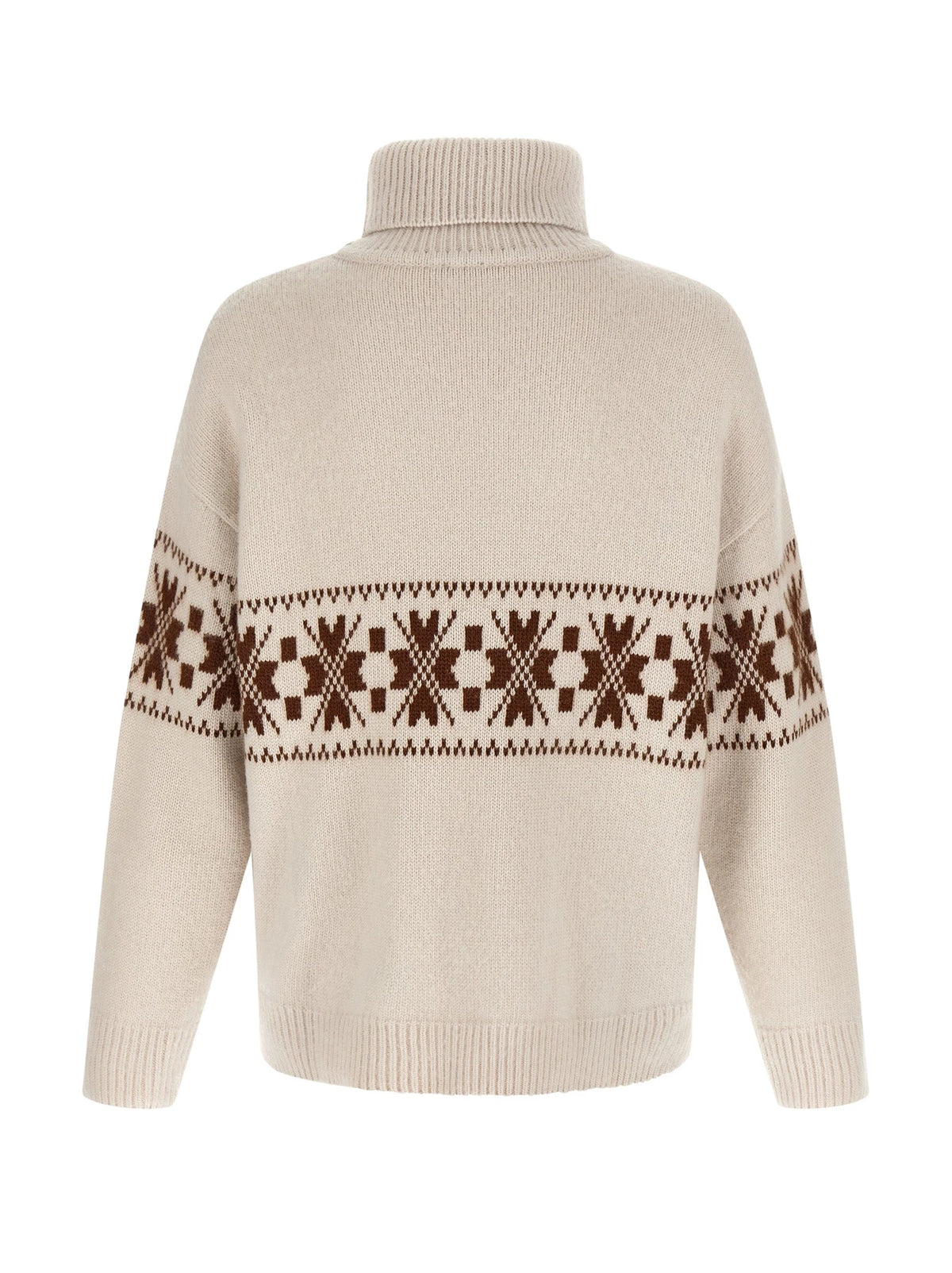 Kiton Sweater in white, Wool — view 2