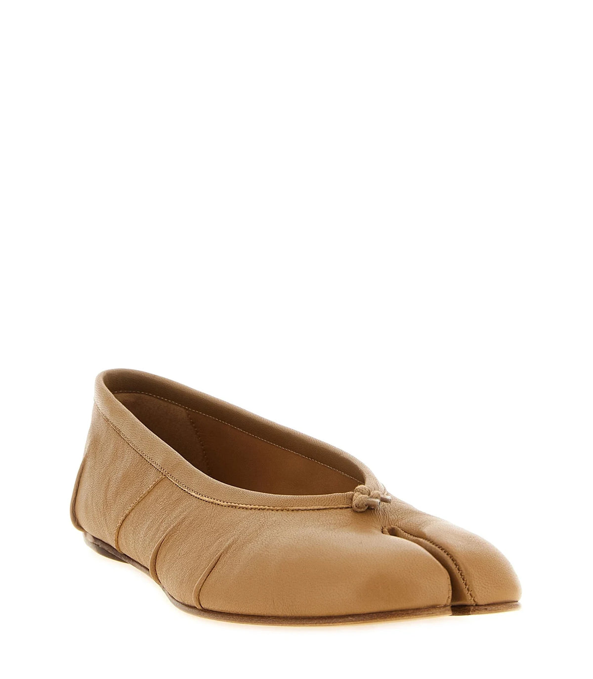 Maison Margiela Ballet Flats in beige, Lamb Leather — view 2