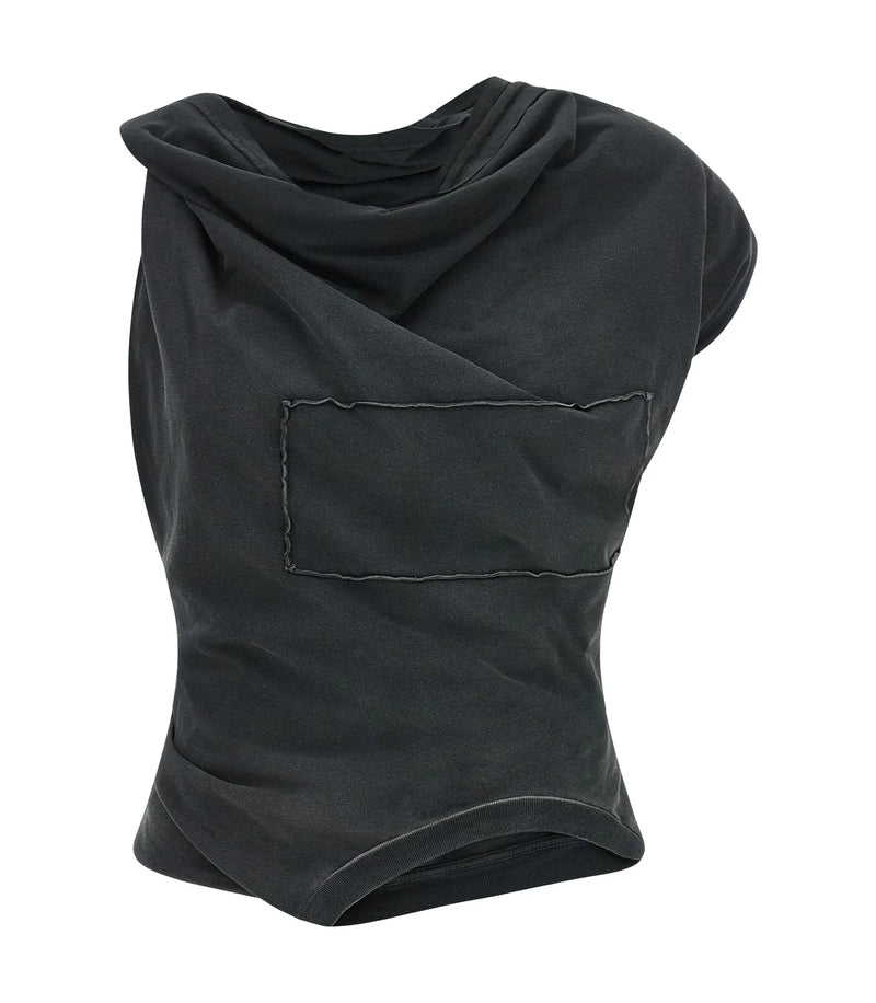 Maison Margiela Blouse in gray, Cotton