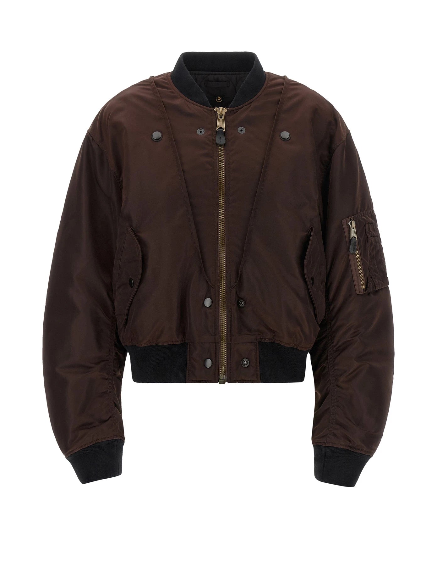 Maison Margiela Bomber Jacket in brown, Polyamide