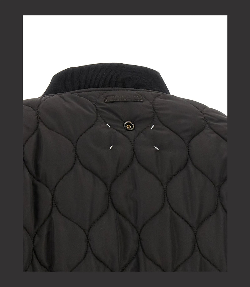 Maison Margiela Bomber Jacket in brown, Polyamide — view 7