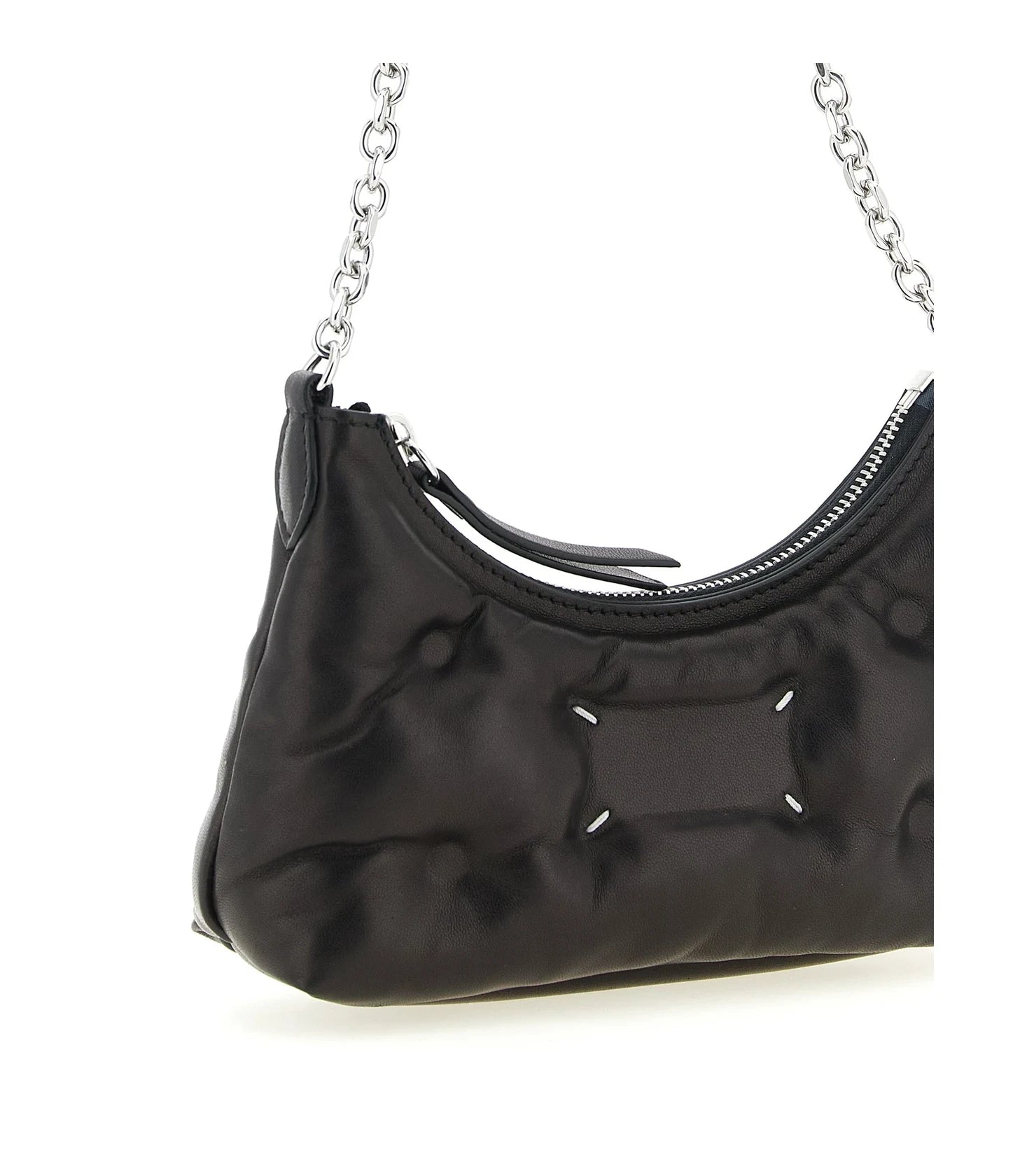 Maison Margiela Cross Body Bag in black, Lamb Leather — view 3