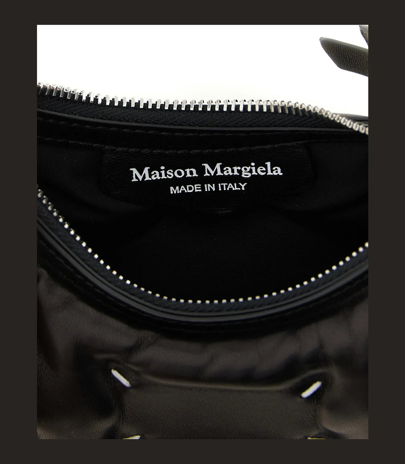Maison Margiela Cross Body Bag in black, Lamb Leather — view 4