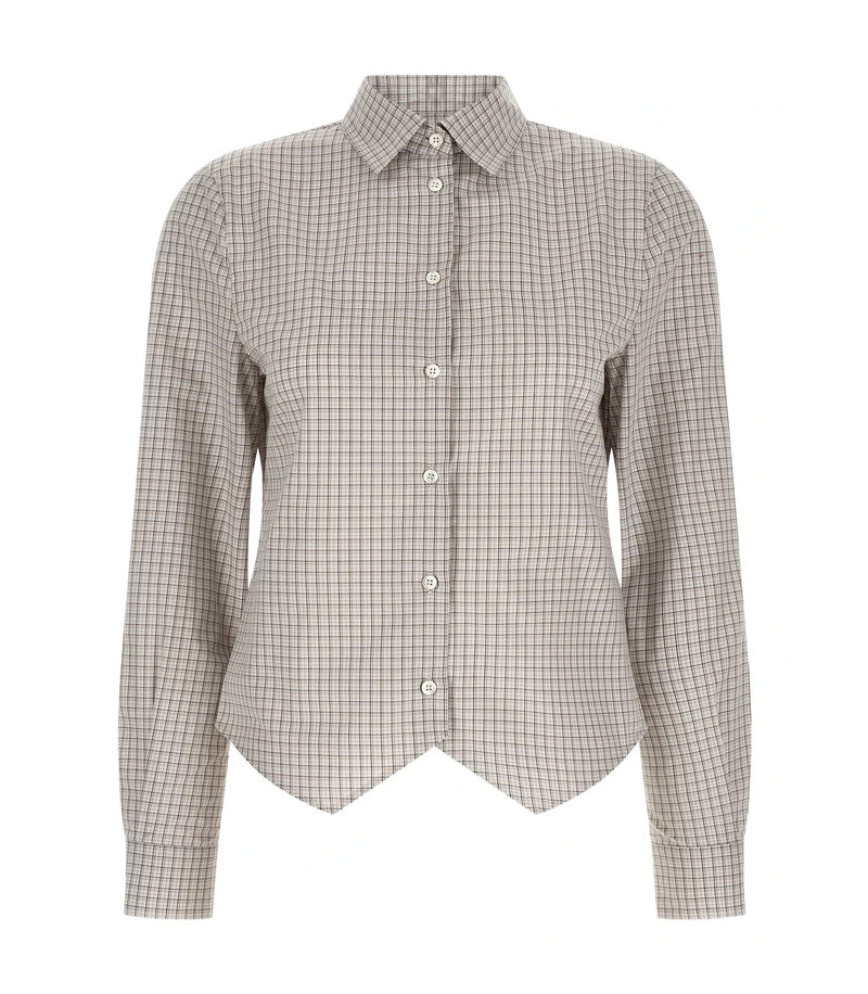 Maison Margiela Dress Shirt in beige, Cotton
