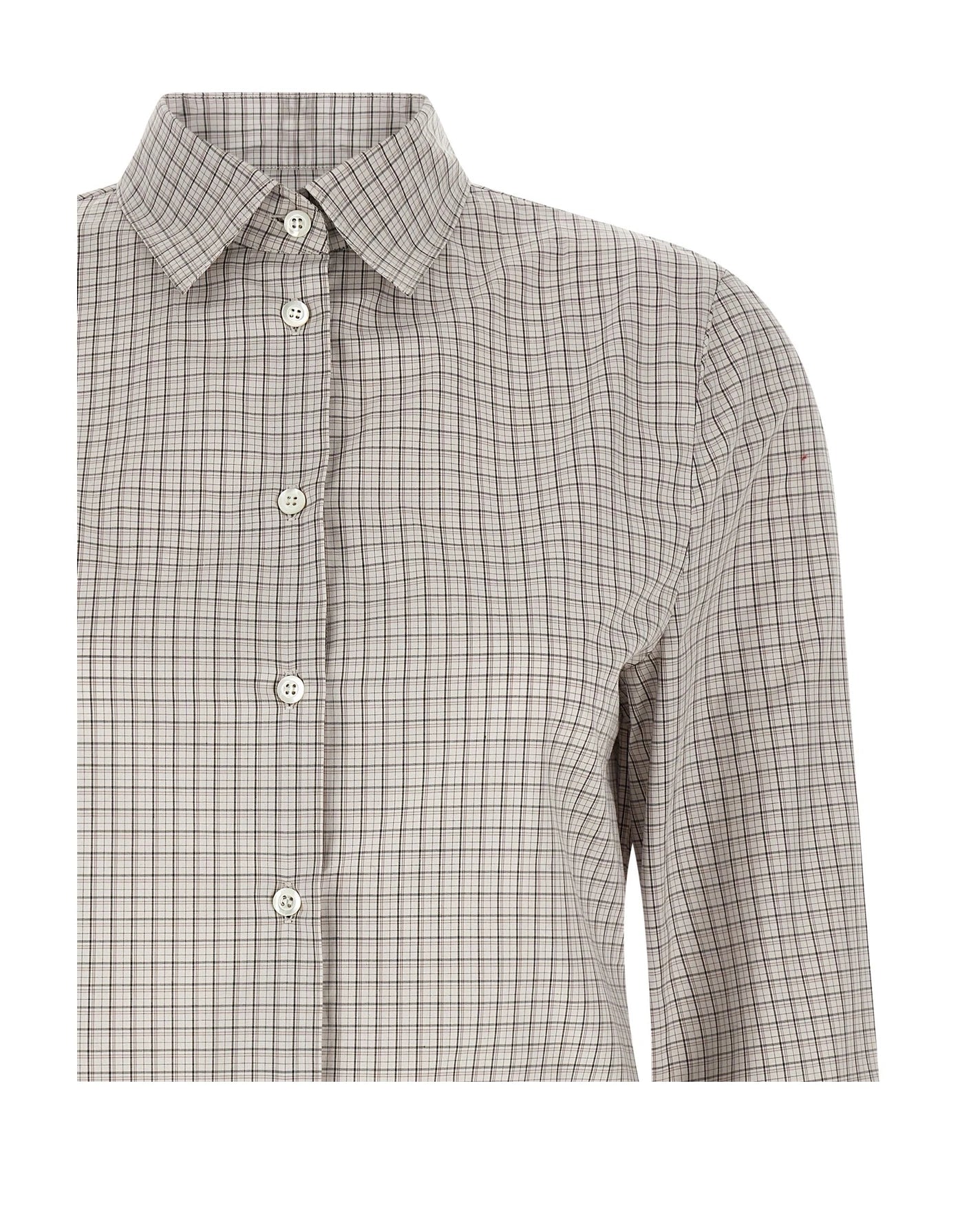 Maison Margiela Dress Shirt in beige, Cotton — view 3