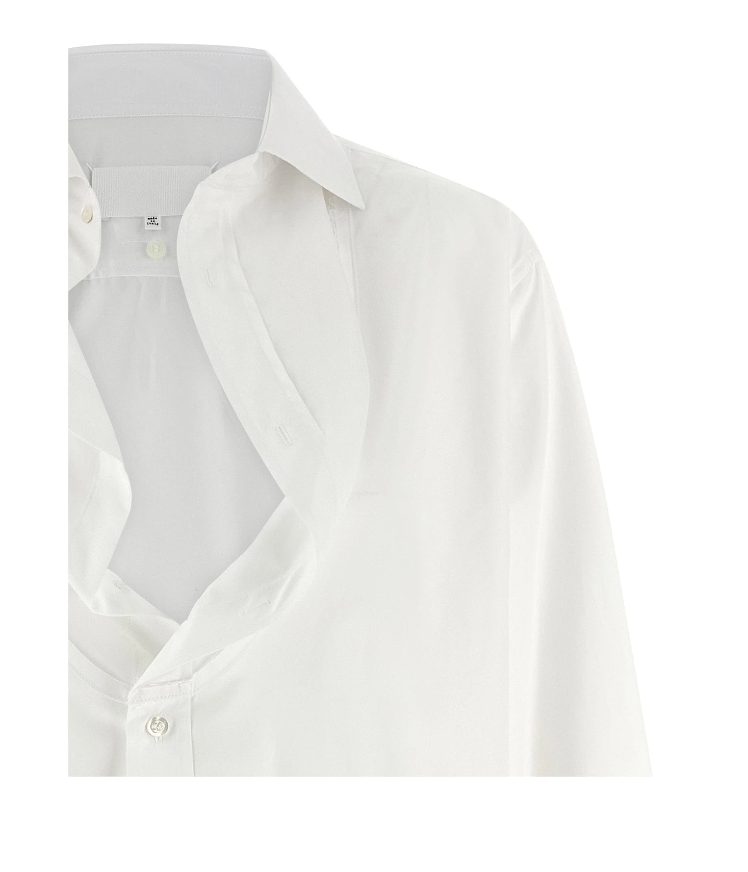 Maison Margiela Dress Shirt in white, Cotton — view 4