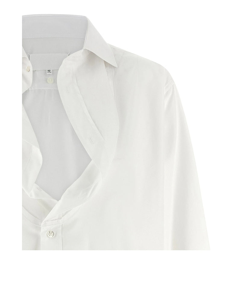Maison Margiela Dress Shirt in white, Cotton — view 4