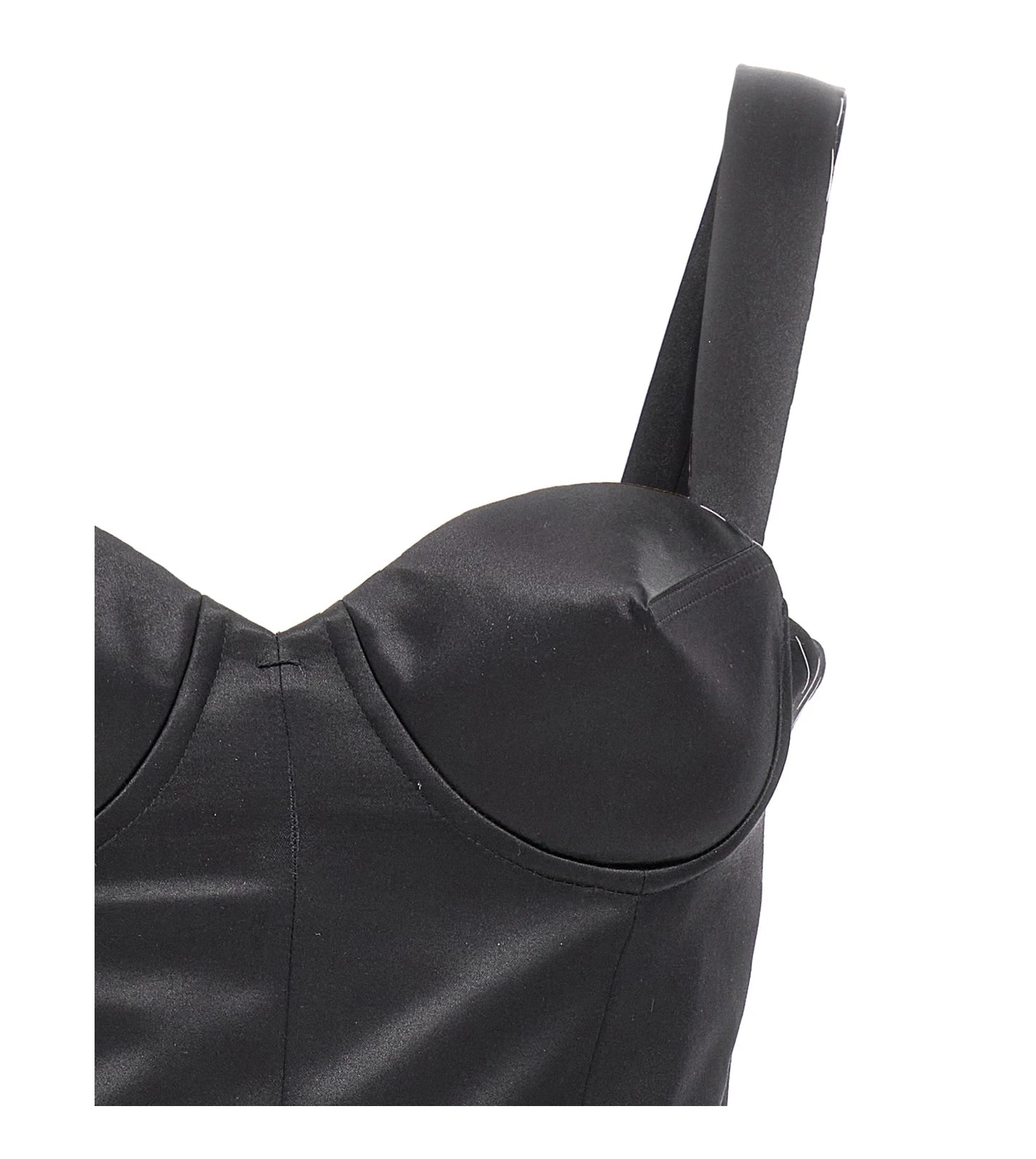 Maison Margiela Dresse in black, Acetate — view 3