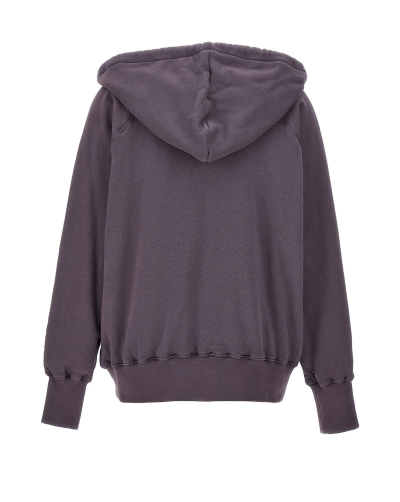 Maison Margiela Hoodie in purple, Cotton — view 2