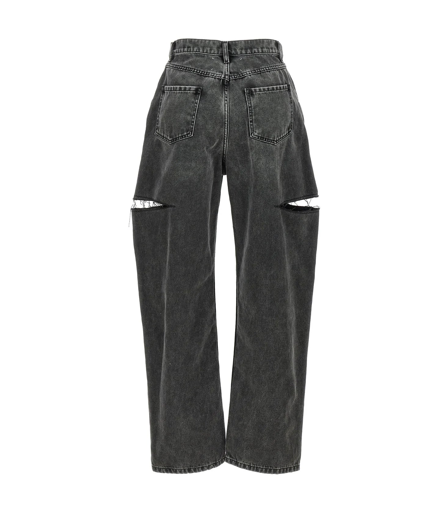 Maison Margiela Jean in black, Cotton — view 2