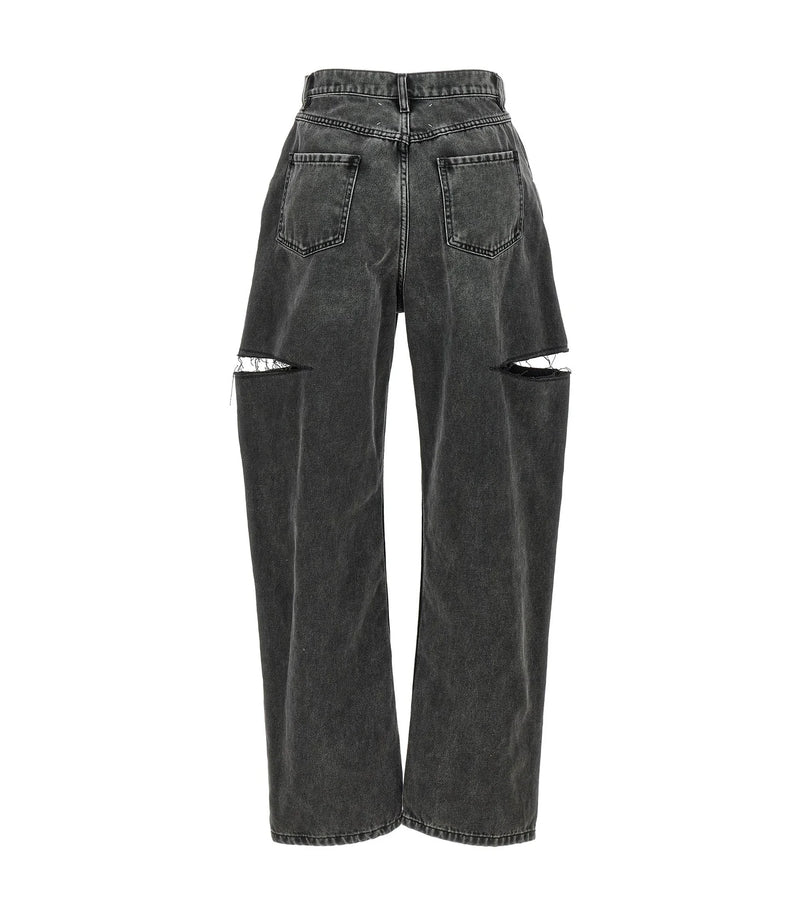Maison Margiela Jean in black, Cotton — view 2