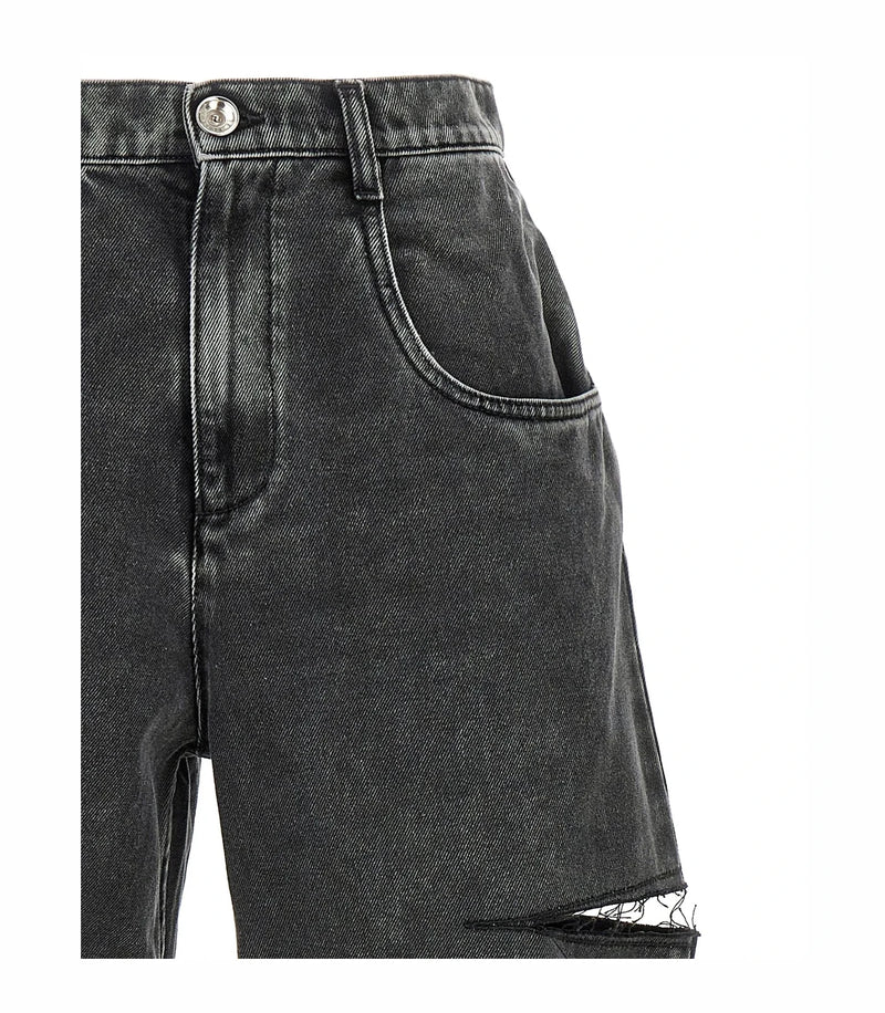 Maison Margiela Jean in black, Cotton — view 3