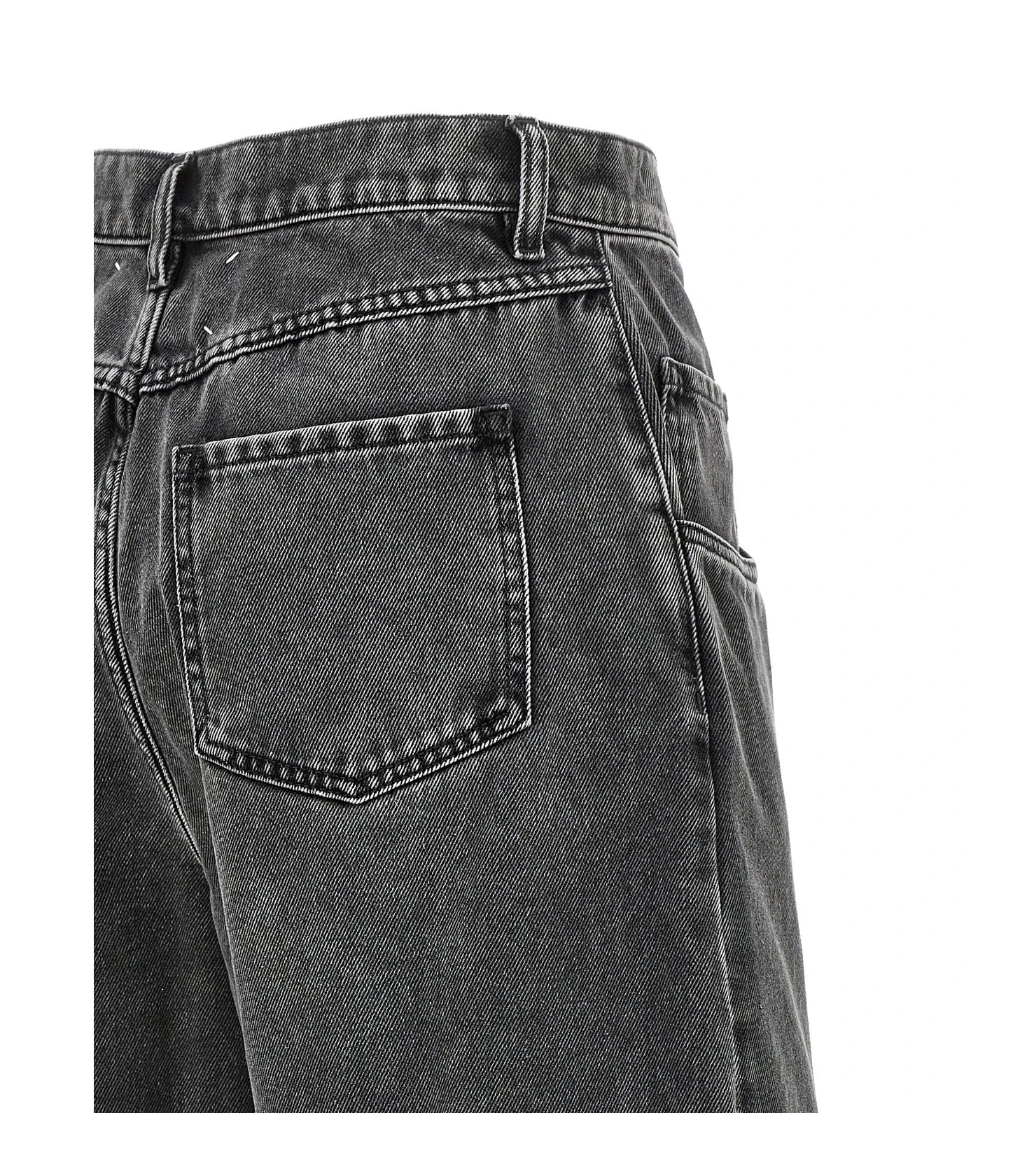 Maison Margiela Jean in black, Cotton — view 4