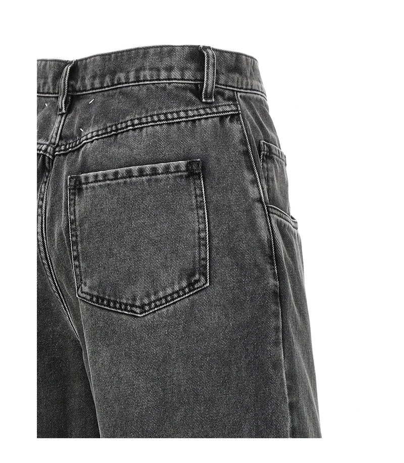 Maison Margiela Jean in black, Cotton — view 4