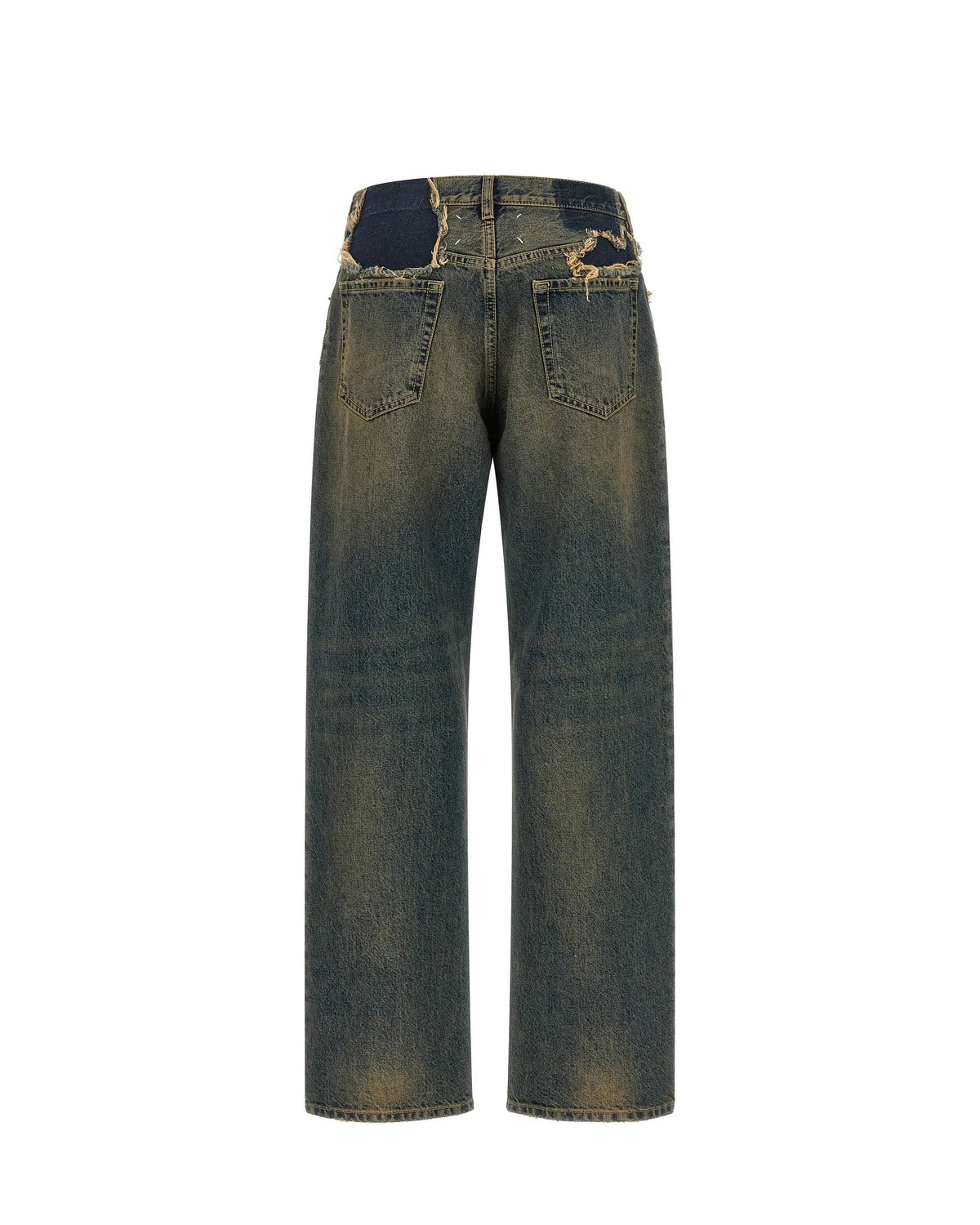 Maison Margiela Jean in blue, Cotton — view 2